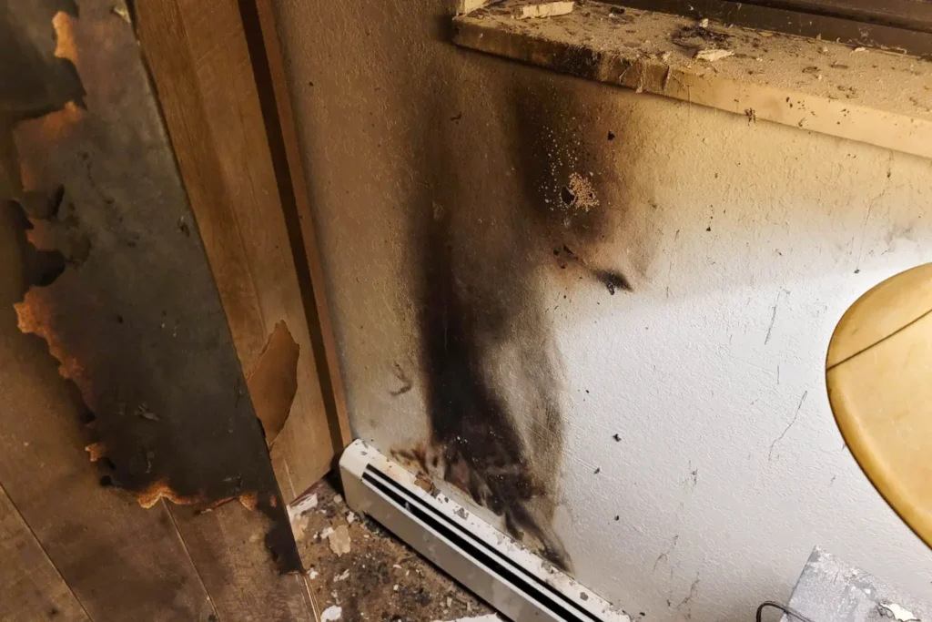 when to get a fire damage inspection